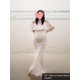 thumbnail image 4 of Vestido Glampunch de hombros descubiertos para maternidad y sesión de fotos, 4 of 5