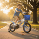 thumbnail image 2 of Bicicleta Infantil Lumax Aro 12 Azul Con Rueditas, 2 of 8