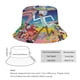 thumbnail image 2 of Rick Morty Sombrero bucket para adultos, gorra de protección solar, sombrero de pescador plegable para viajes al aire libre, pesca y actividades de verano, 2 of 6