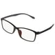 thumbnail image 2 of Monturas De Gafas Ultraligeras Gafas Bloqueadoras De Luz Azul Unisex Negro Brillante, 2 of 5