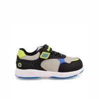 Bubblegummers - Zapatilla Niño Soft Walker Negro Gris