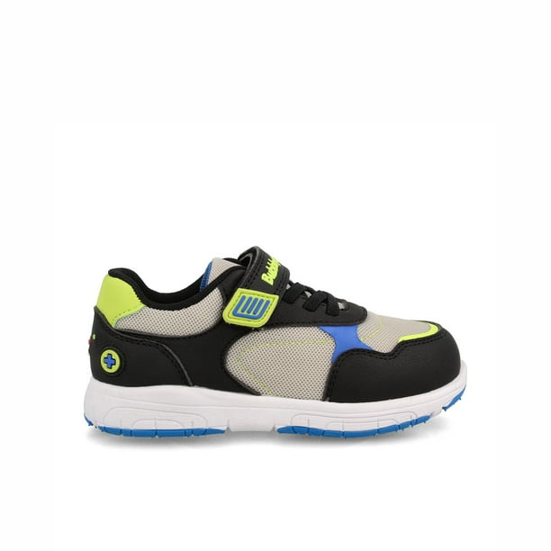 Zapatilla Niño Soft Walker Negro Gris