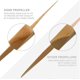 thumbnail image 3 of Hélice RC XOAR 33 cm 2 palas de madera 27 g eje 6 mm, 3 of 4