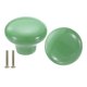 thumbnail image 1 of Uxcell 2 Paquetes de Pomos de Cerámica para Cajones Tiradores Redondos Verdes, 1 of 6
