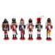 thumbnail image 2 of Cascanueces De Madera Figurine Puppet Decoration 6pcs Classic Soldier, 2 of 3