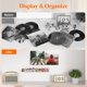 thumbnail image 3 of Repisa Lifewit Acrílico 30 cm – Pack de 12 unidades Transparentes para Vinilos, 3 of 9