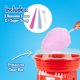 thumbnail image 4 of Máquina de algodón de azúcar Nostalgia Kool-Aid roja para niños, 4 of 7