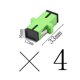 thumbnail image 4 of Caja de fibra óptica GINTOOYUN 150 mm 4 puertos FC/LC FTTH, 4 of 7