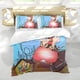 thumbnail image 5 of Phineas y Ferb Conjunto de sábanas temático, trío de piezas, cómodo y amigable con la piel, diseño único, regalo de decoración para el hogar para familiares, amigos y fans,173cm *218cm, 5 of 6