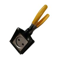 Magideal - Perforadora De Papel Para Pasaportes Y Fotografías De Mano, Rápida, Práctica Y Fácil De Usar, Troqueladora De Identificación Para Tarjetas Redondas 32 Mm