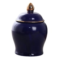 Bothyi - Recipientes De Cocina, Recipiente De Cerámica Para Almacenamiento De Alimentos, Para Granos De Café, Especias, Azul Marino