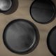 thumbnail image 5 of Juego de vajilla Lefonte Stoneware de 12 piezas, color negro mate, 5 of 5