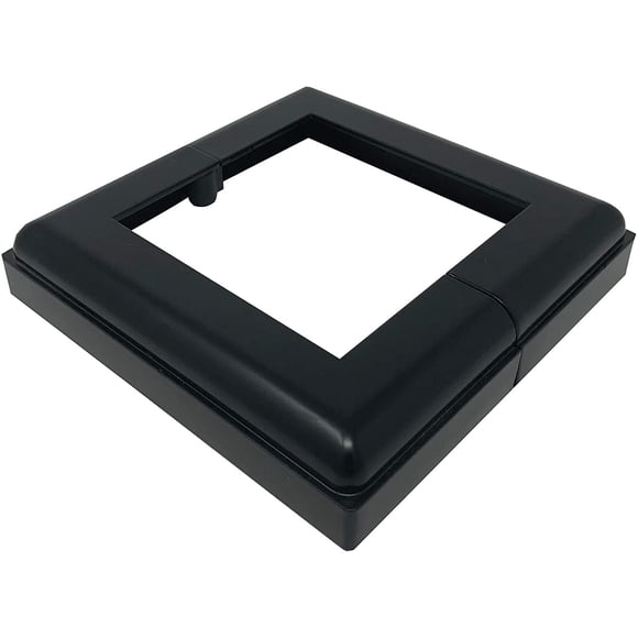 Base para faldón Nuvo Iron ADPBS4 de aluminio 4x4 negra