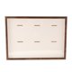 thumbnail image 1 of Marco De Caja De Sombra Para Almacenamiento De Medallas De Madera Coleccionable Para Insignias, Insignias, Gimnasia, Color Nogal A3, 1 of 5
