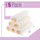 thumbnail image 2 of Fundas para rodillos de pintura Bates Choice 23 cm, paquete de 6, color amarillo, 2 of 6
