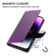 thumbnail image 5 of Funda Para Iphone 14 Pro– Cuero Premium, 3 Ranuras Para Tarjetas, Protección Contra Impactos, 5 of 5