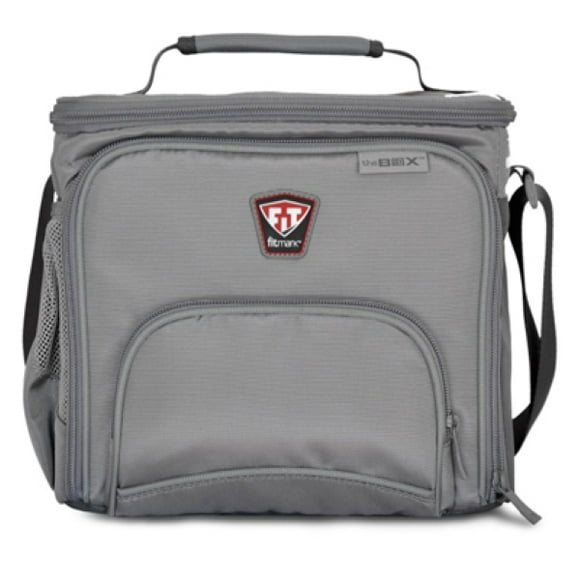 Fitmark The Box Bolso Lonchera Termica Para El Gimnasio Gray