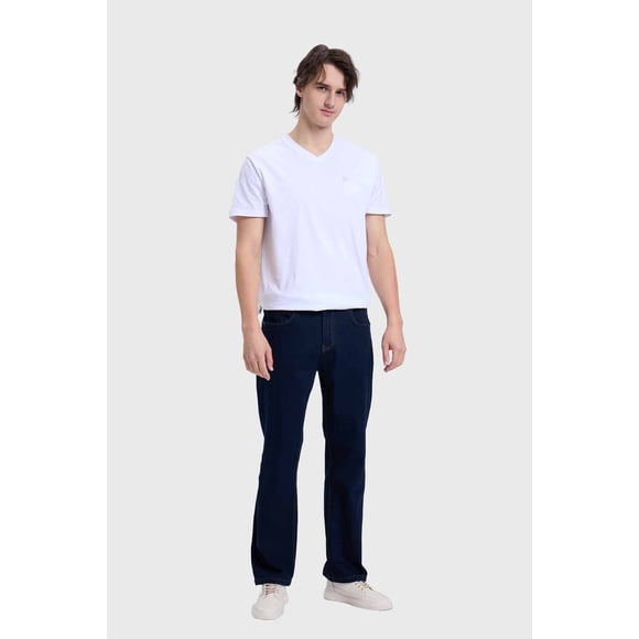 Jeans Hombre Straight Azul - ll