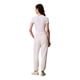 thumbnail image 2 of Pantalones deportivos Calvin Klein de algodón para mujer con el logotipo del monograma, 2 of 5