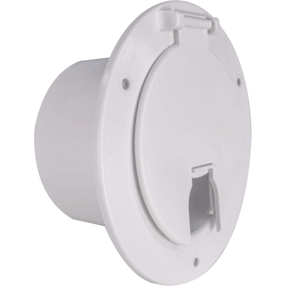 Tapa para cable de RV RecPro 5412 de 50 A con cierre Snap Lock