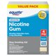 thumbnail image 2 of Chicle de nicotina Equate 4 mg, 220 unidades, sabor original, 2 of 3