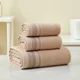 thumbnail image 3 of Toallones De Baño Teng Fei 70 Cm, Set De 3 Unidades Salmón Claro Rayas, 3 of 3