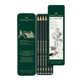 thumbnail image 1 of Set de lápices de arte Faber-Castell Castell 9000, paquete de 6, color verde, 1 of 3