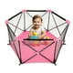 thumbnail image 1 of Corral de Seguridad para Bebe Plegable Portatil + Bolso Rosado, 1 of 5