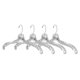 thumbnail image 1 of Juego de 4 perchas Whitmor Crystal para vestidos y blusas, 43 x 22 cm, 1 of 1