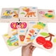 thumbnail image 3 of Set 12 Piezas Rompecabezas Madera Animal Dibujos Niños Lau, 3 of 3