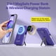 thumbnail image 2 of Cargador portátil LUCKYFELLOW inalámbrico de 10000 mAh con soporte iWatch, 2 of 9