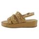 thumbnail image 3 of Sandalia Kanna & Co Plataforma Camel, 3 of 5