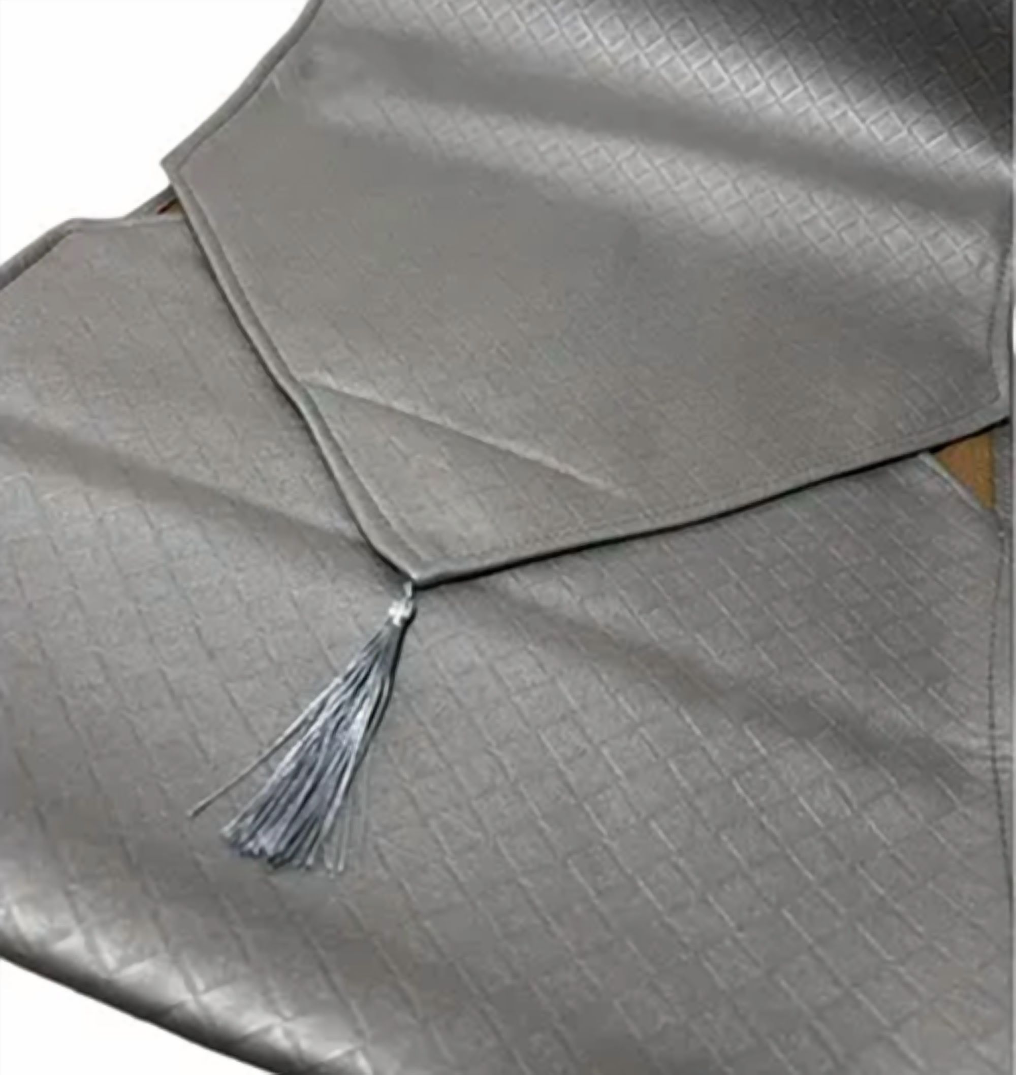 Genérico - Camino Mesa Pompón Cuero Sintético 180X35