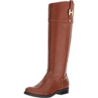 Bota Ecuestre Tommy Hilfiger Shyenne 3 Para Mujer, Color Coñac, Talla 6