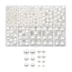 thumbnail image 3 of 470PCS Granos Sueltos Blanco DIY Pulsera Collares Gargantilla Reparación De Joyas, 3 of 5