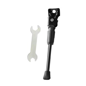 Ioensy - Pata De Cabra Para Bicicleta Infantil, Soporte Lateral Para Bicicleta De Montaña Bmx, Bicicletas De Carretera, 20 Pulgadas, Color Negro