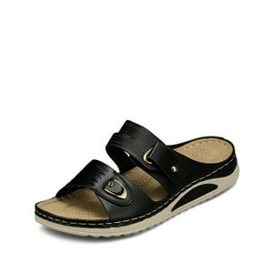 Sandalia Estilo Chala Taco Cuña Casual Mujer Weide Jn722