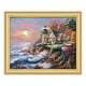 thumbnail image 5 of Kit de punto de cruz estampado Seaside faro patrones para principiantes 44 × 36 cm, 5 of 5