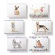 thumbnail image 3 of Tarjetas de notas con diseño de ramitas de papel de perros, 12 unidades, surtidas, con sobres, 3 of 9