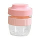 thumbnail image 3 of Vaso Para Ensalada Con Tapa Y Cuchara Para Guardar Ensaladas, Para Preparar Comidas De Desayuno, Verduras, 480 Ml, Color Rosa, 3 of 3