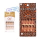 thumbnail image 5 of Uñas Postizas KISS GF64 Marrón Oscuro con Brillo Francés Cuadrado, 5 of 6