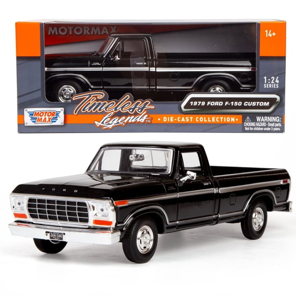 Modelo de coche fundido a presión Motormax 1979 Ford F-150 Pickup 1:24