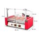 thumbnail image 3 of Parrilla Hot Dog Rostizador Vienesas Calentador Pan 7 Roller, 3 of 10