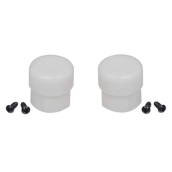 Puntas para postes Precision Auto Products – juego de 2 blancas