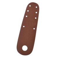 Magideal - Protector De Punta De Patín De Ruedas, Reemplazo Extraíble, Cubierta De Punta De Cuero Pu Profesional, Protector De Zapato Duradero Para Accesorios De Marrón