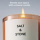 thumbnail image 2 of Vela perfumada Salt & Stone, cera de coco y soja, 250 ml, 2 of 4