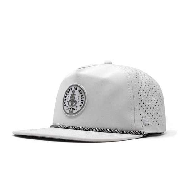 Gorra melin Coronado Hydro Blanca Resistente al Agua