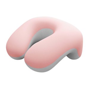 Bothyi - Almohada De Escritorio Para Siesta, Multifunción, Transpirable, Boca Abajo, Para Coche, Escuela, Rosa Y Blanco