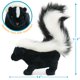 thumbnail image 3 of Peluche TigerHart 28 cm Zorrillo Seymour, 3 of 5