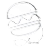 Magideal - Hamburguesa Letrero De Neón Luz De Neón Led Luces Decorativas Alimentadas Por Usb Lámpara De Noche Decoración De Pared Para Habitación De Niños Bar